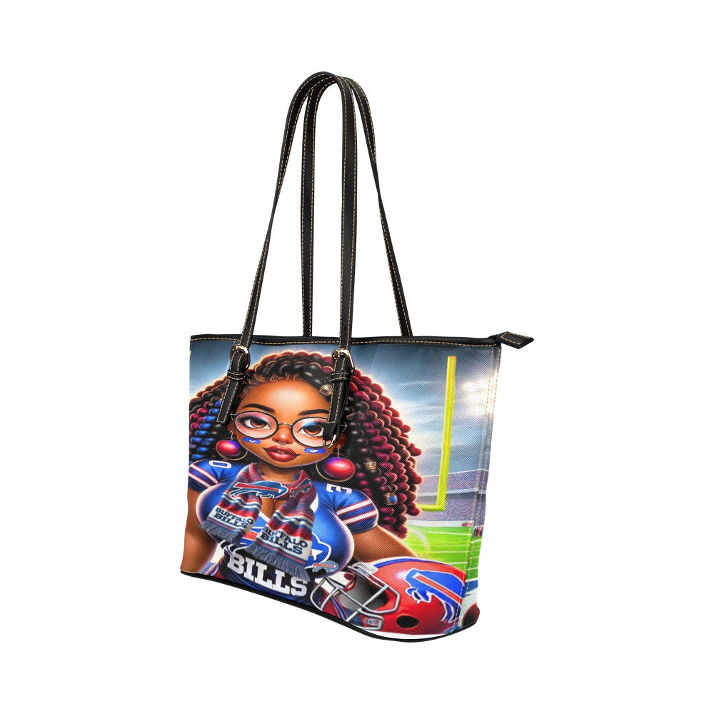 Buffalo Bills Leather Tote Bag