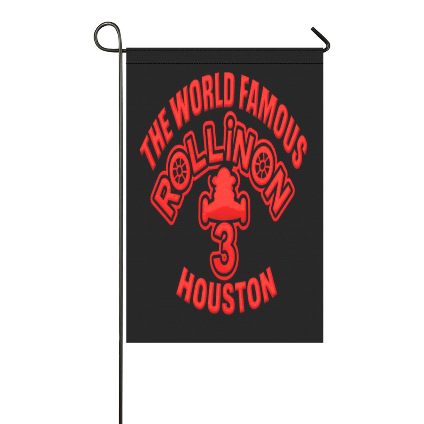 Rollin’ on 3 Houston Garden Flag – Let 'Em Know Who Runs the Yard 🚩