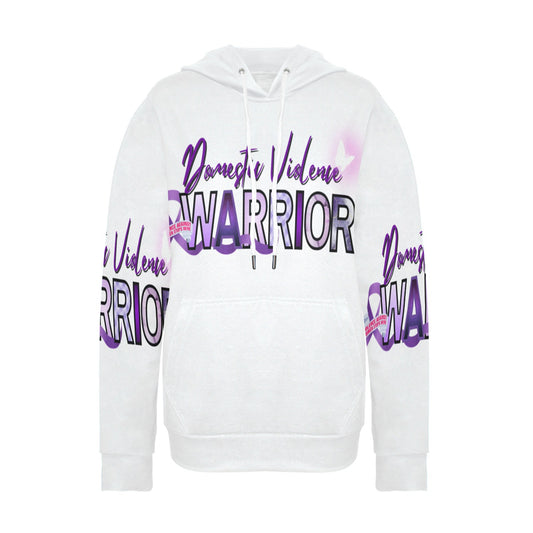 Women's Domestic Violence Warrior Fleece Hoodie