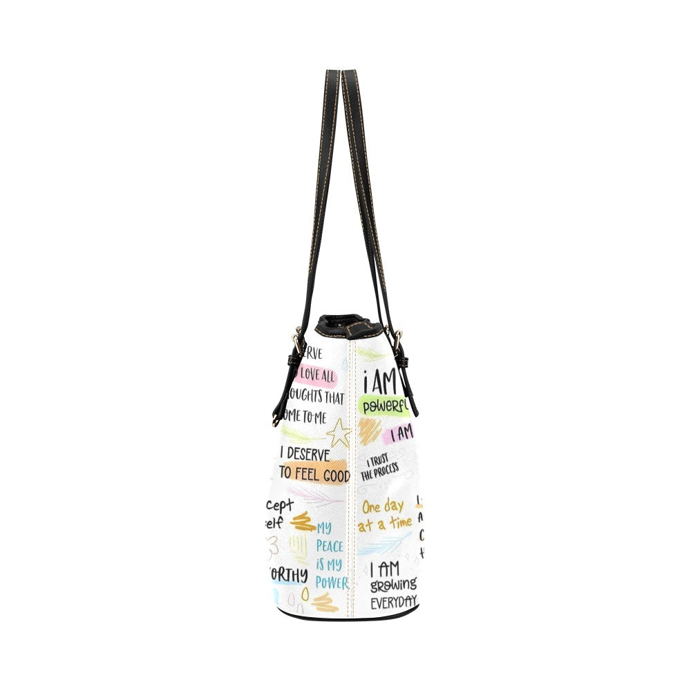 Self-Love Affirmation Tote Bag