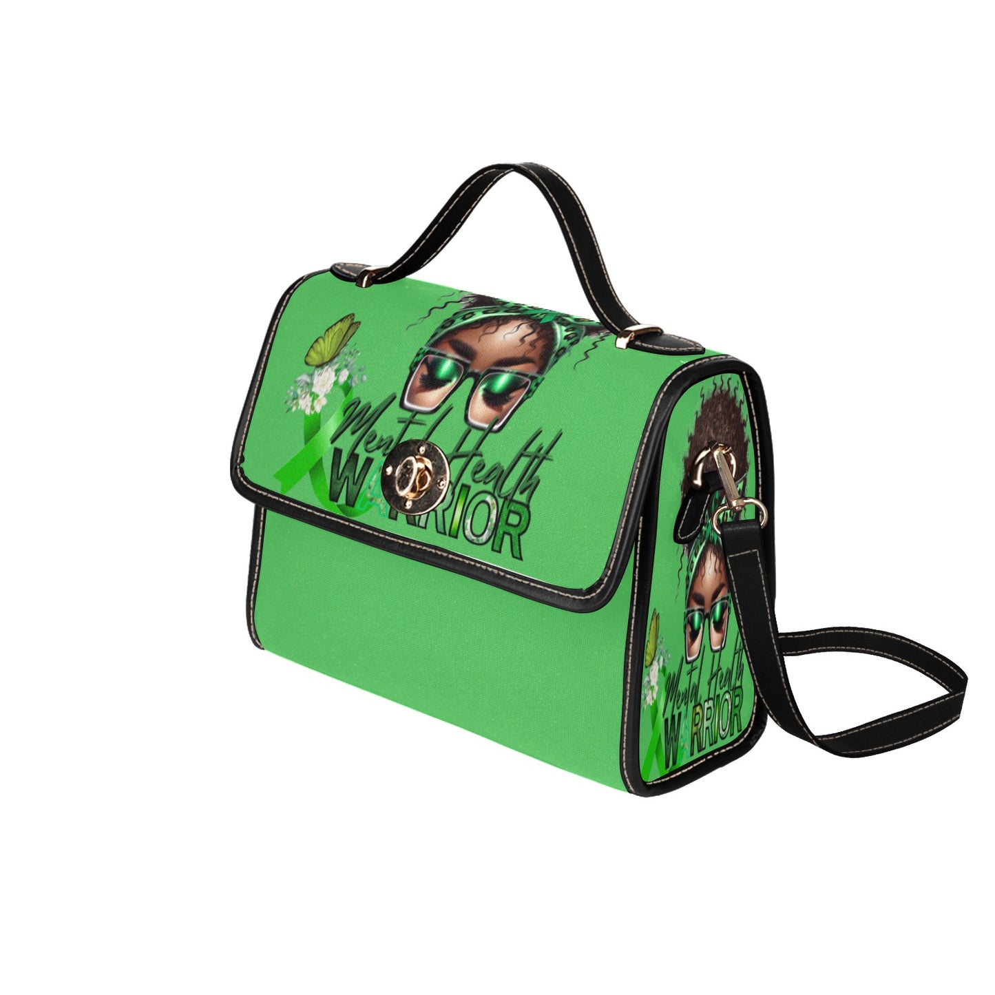 Mental Health Warrior Canvas Bag