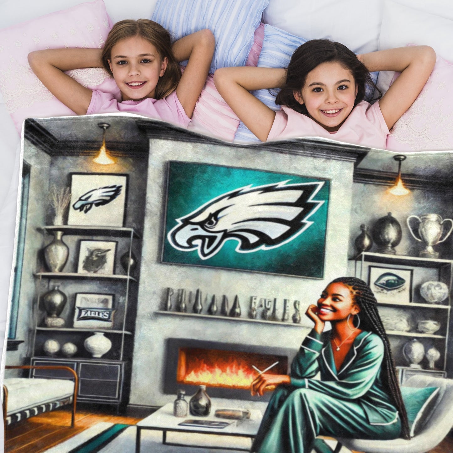 Philadelphia Eagles 60"x50" Fleece Blanket