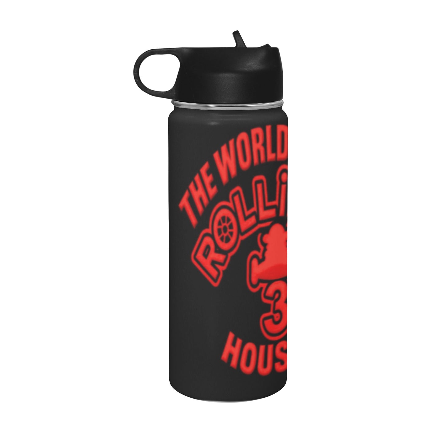 Rollin’ on 3 Houston Insulated Water Bottle – Stay Cool, Rep Hard