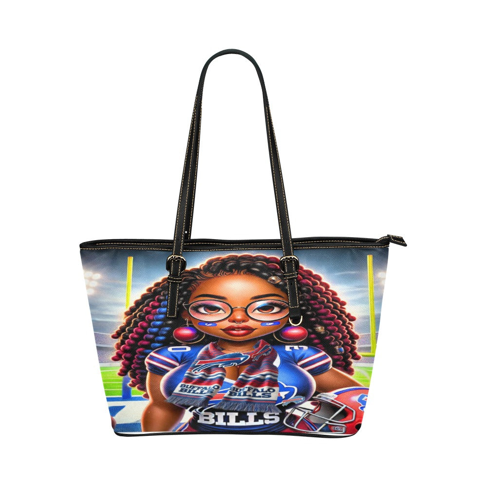 Buffalo Bills Leather Tote Bag