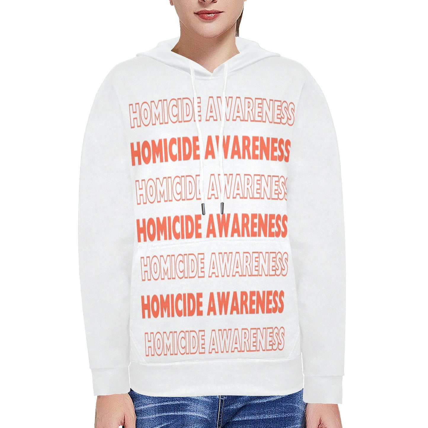 Women's Homicide Awareness Fleece Hoodie