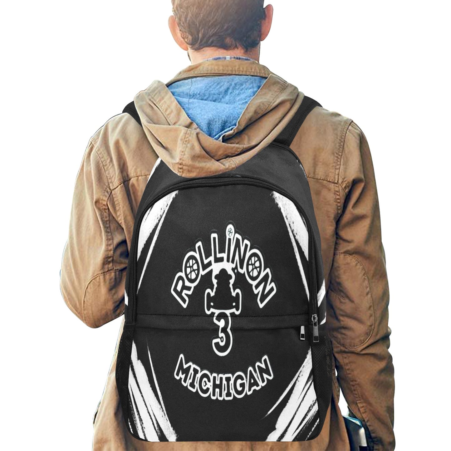 Zebra Heat – Rollin On 3 Michigan Limited Edition Backpack