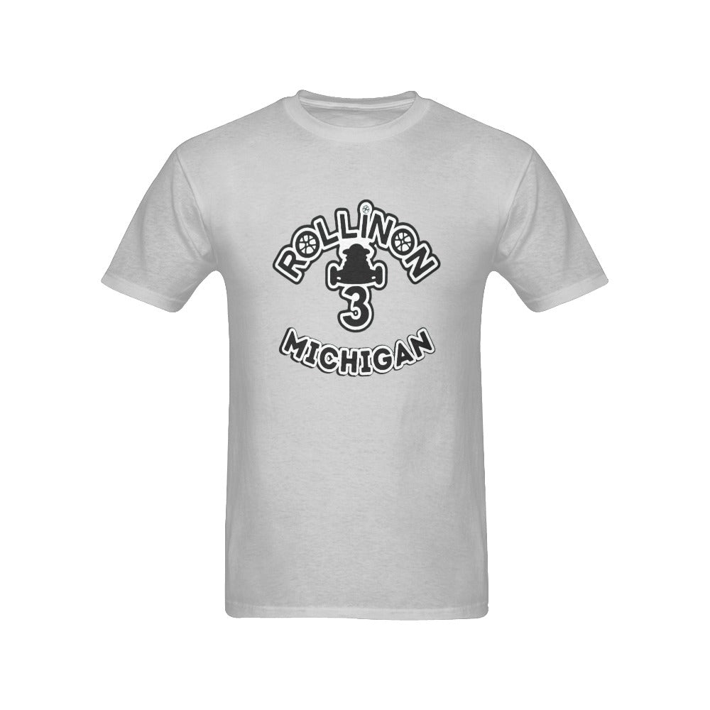 Rollin On 3 - Michigan Chapter Men’s Exclusive T-Shirt Collection 10 Bold Colors. One Loud Message