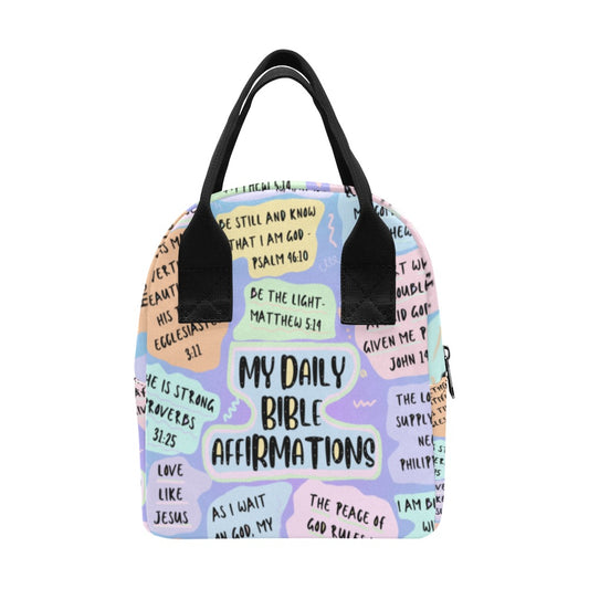 My Daily Bible Affirmations" Thermal Lunch Bag