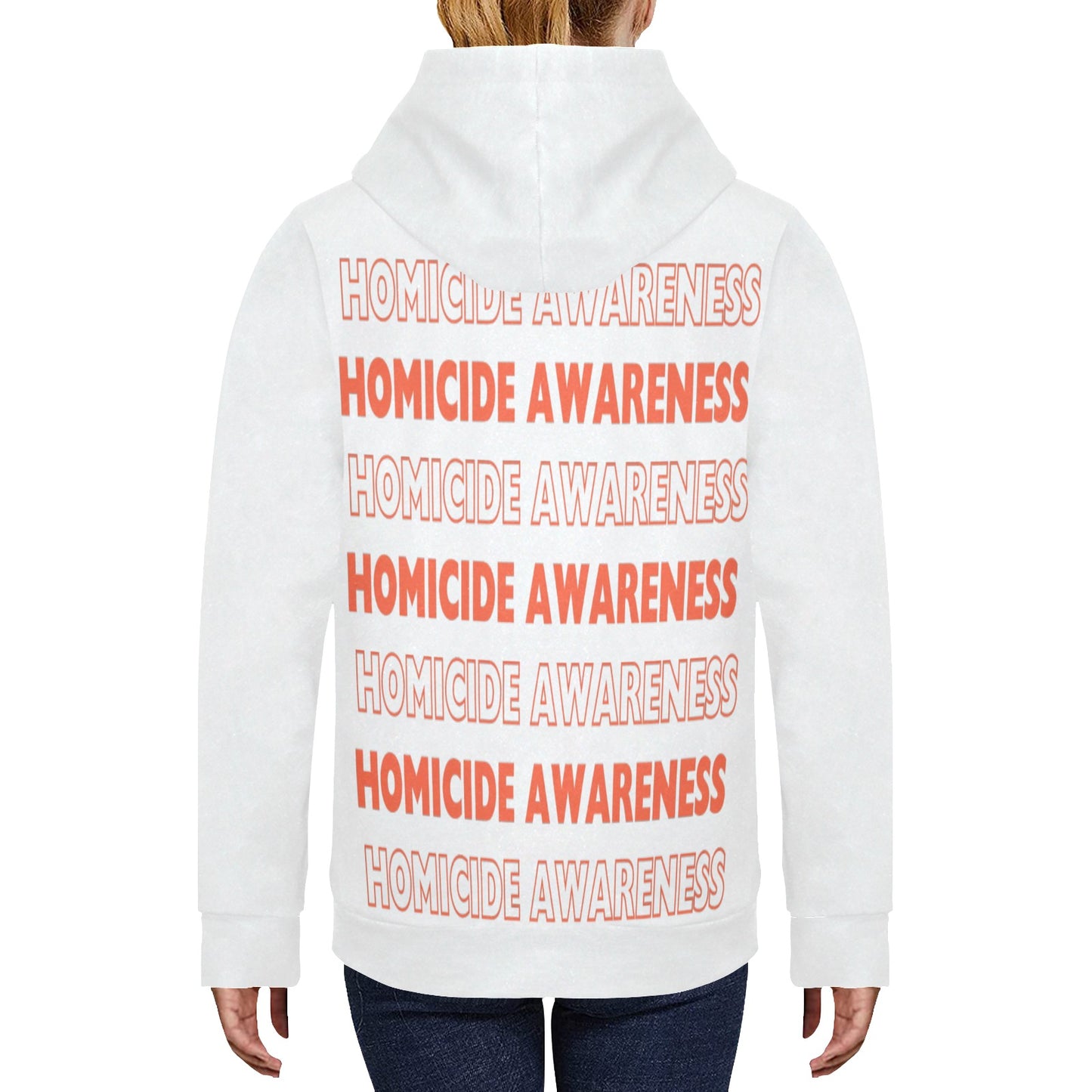 Women's Homicide Awareness Fleece Hoodie