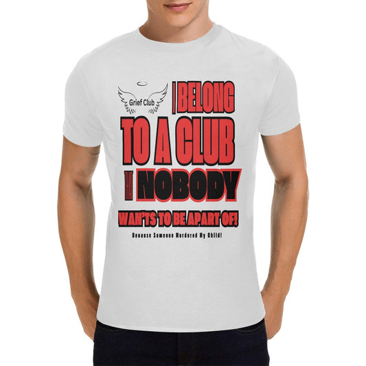 Men's Grief Club T-Shirt for Homicide Awareness