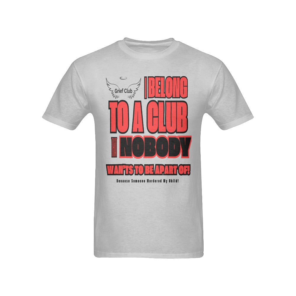 Men's Grief Club T-Shirt for Homicide Awareness