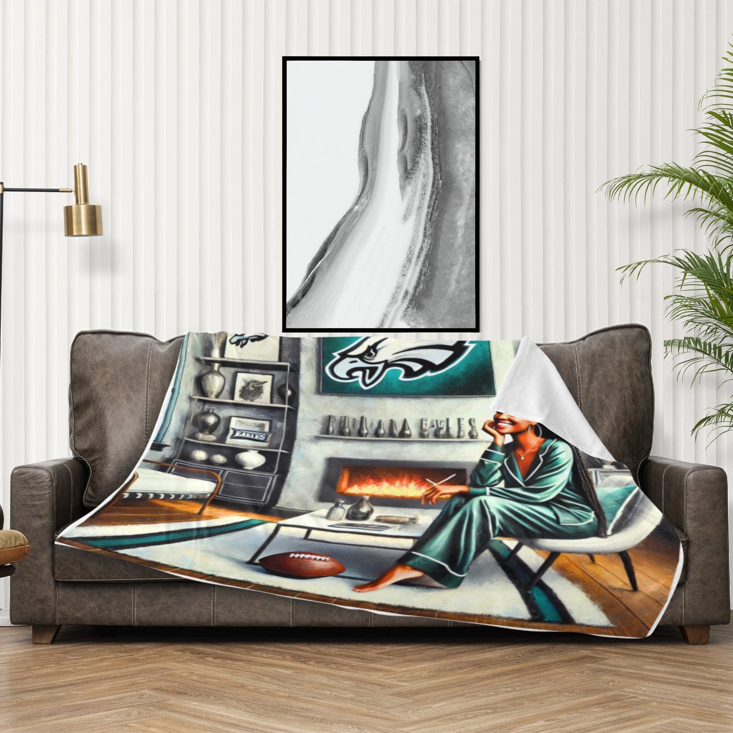 Philadelphia Eagles 60"x50" Fleece Blanket