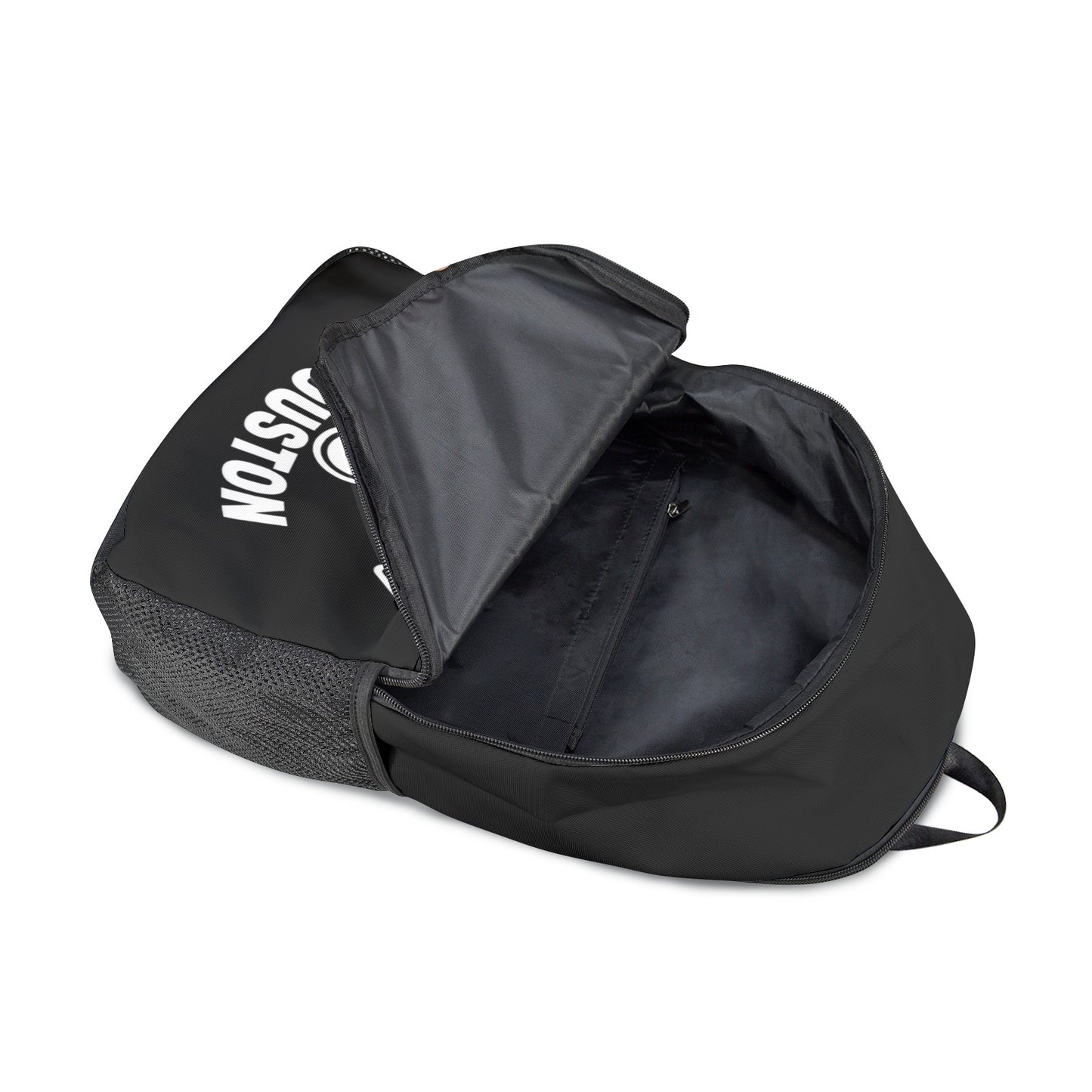 The World Famous Rollin’ on 3 Houston Backpack – In Black & White Boldness