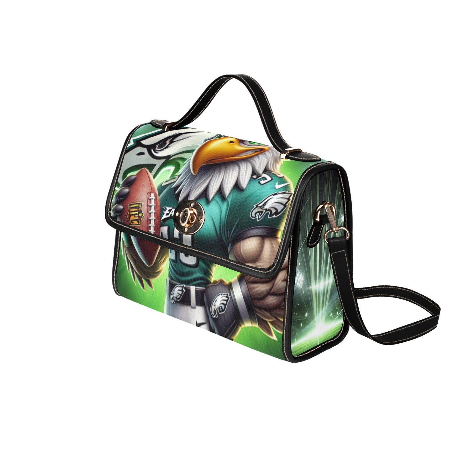 Philadelphia Eagles Fly High Waterproof Canvas Bag