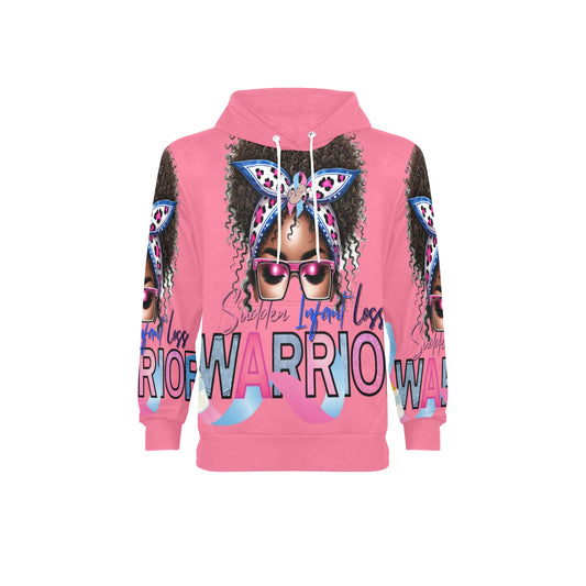 Men’s Sudden Infant Loss Warrior Hoodie Pink