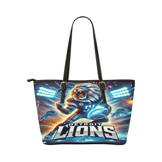 Bold Detroit Lions Tote Bag