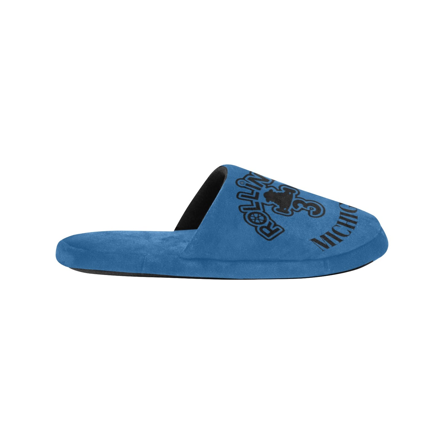 Rollin On 3 Michigan – Men’s Cozy Crew Slippers