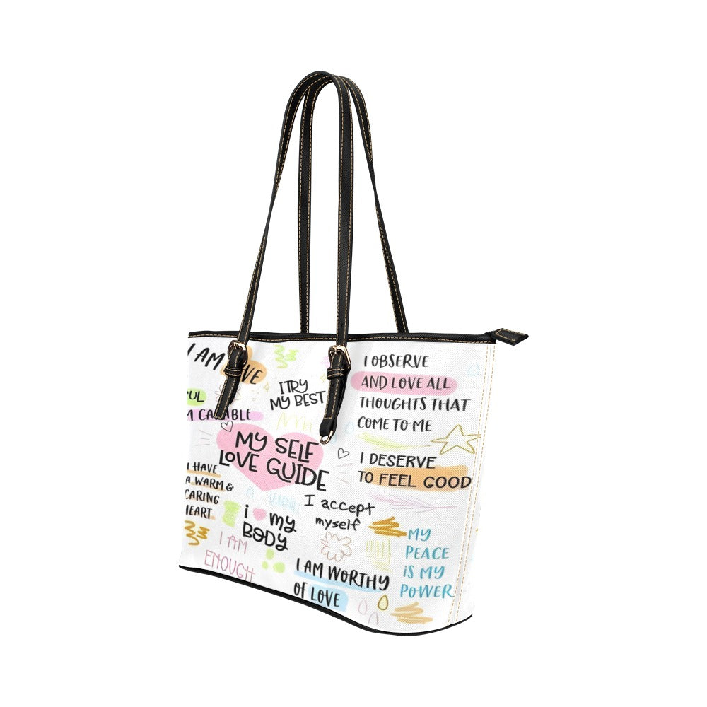 Self-Love Affirmation Tote Bag