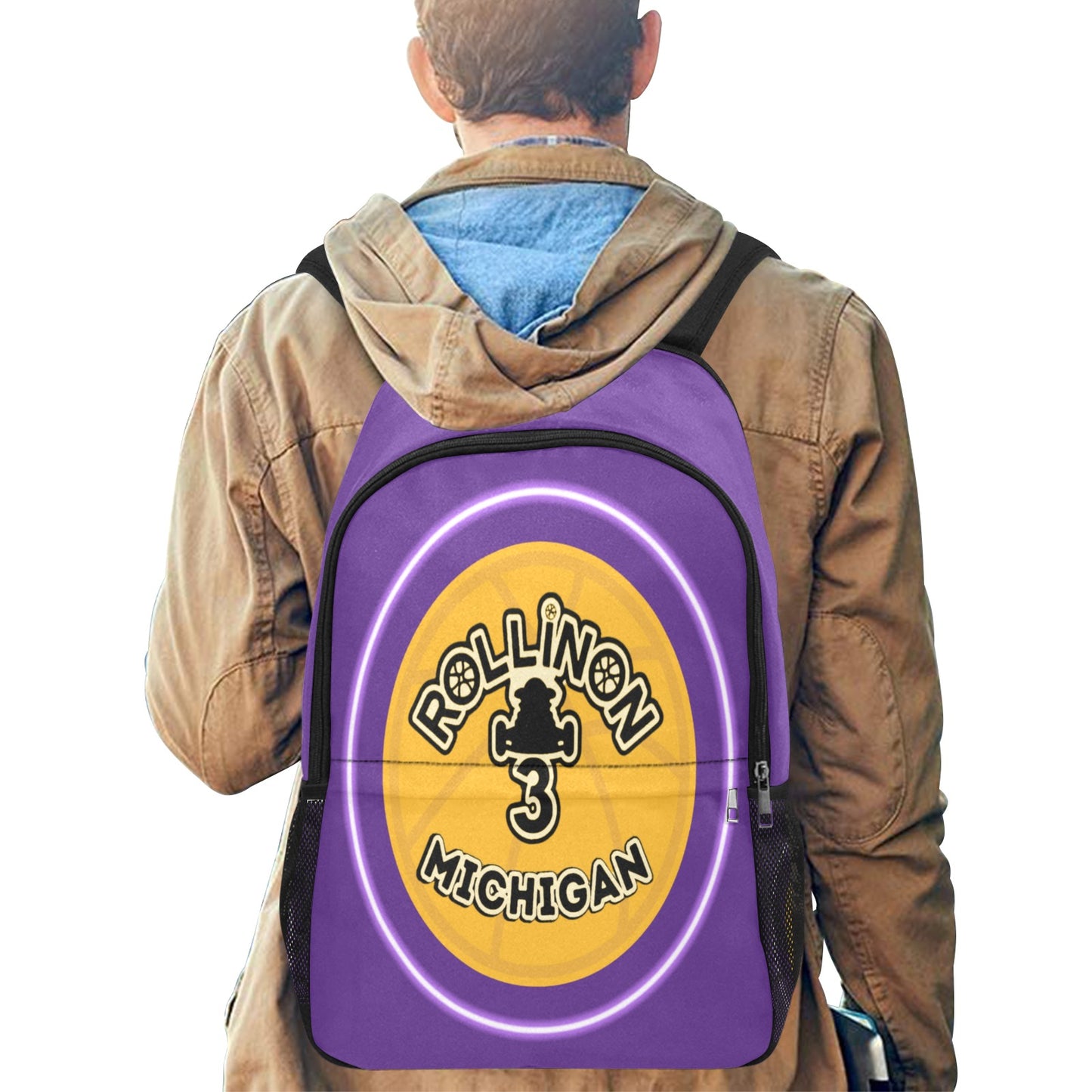 Rollin on 3 Michigan Backpack – Loud, Proud & Built Different