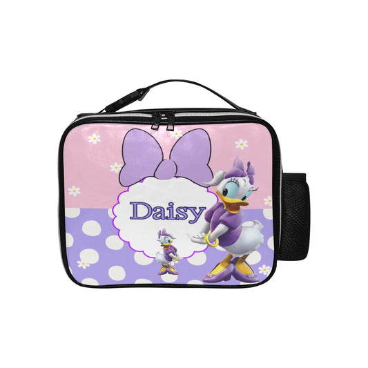 Daisy PU Leather Lunch Bag