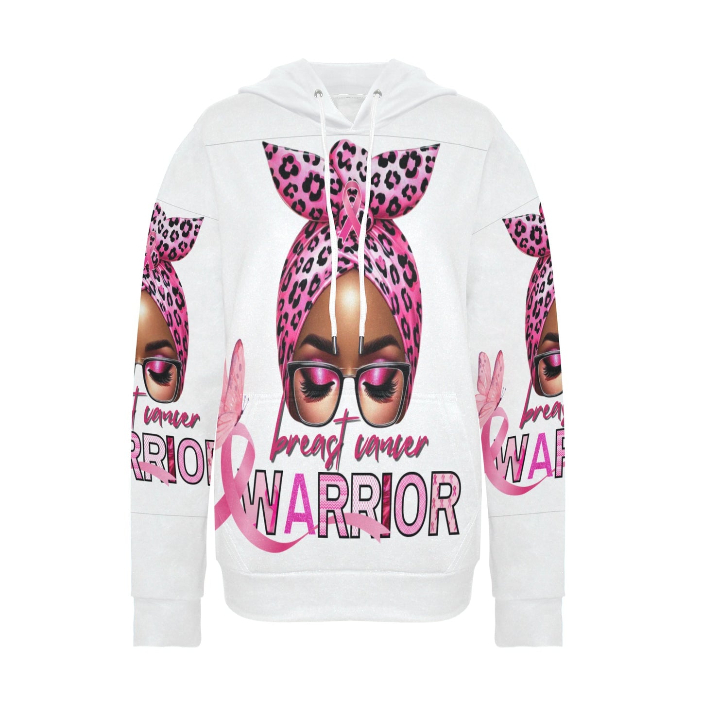Women's Breast Cancer Awareness Fleece Hoodie