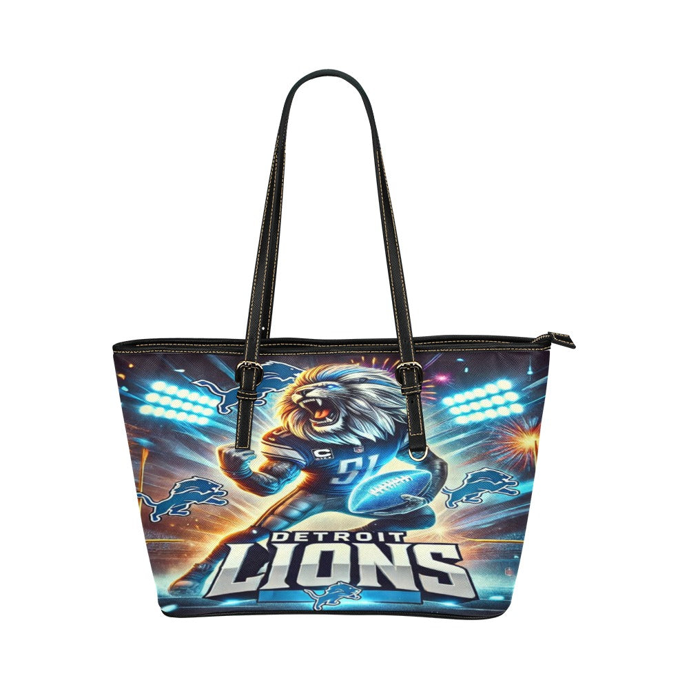 Bold Detroit Lions Tote Bag