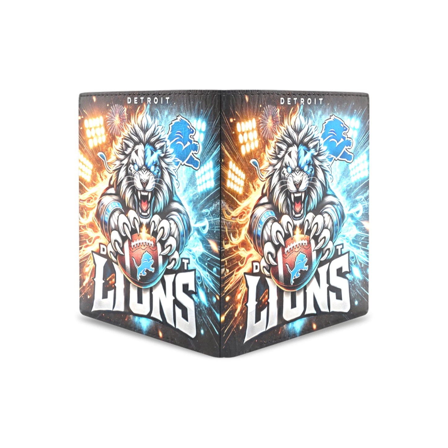 Detroit Lions Men’s Leather Wallet