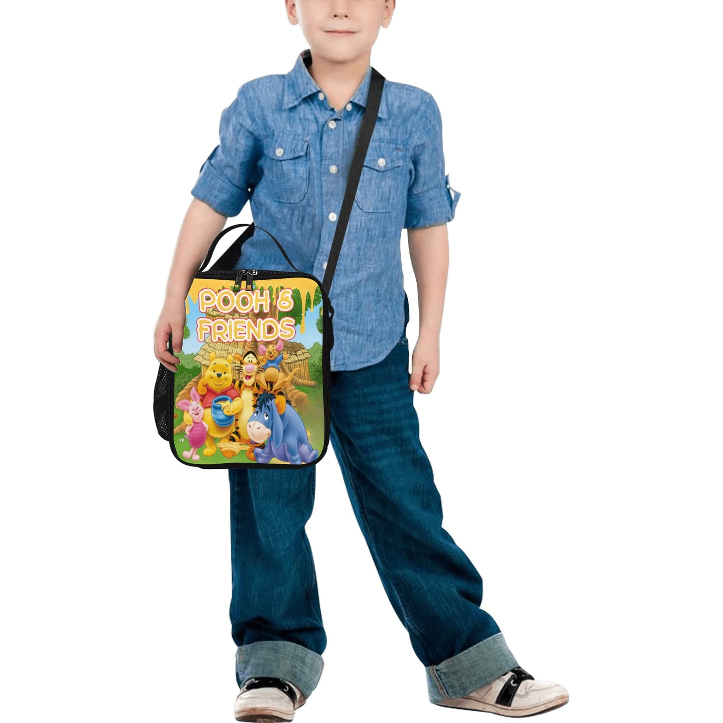 Pooh & Friends Kids Crossbody Lunch Bag