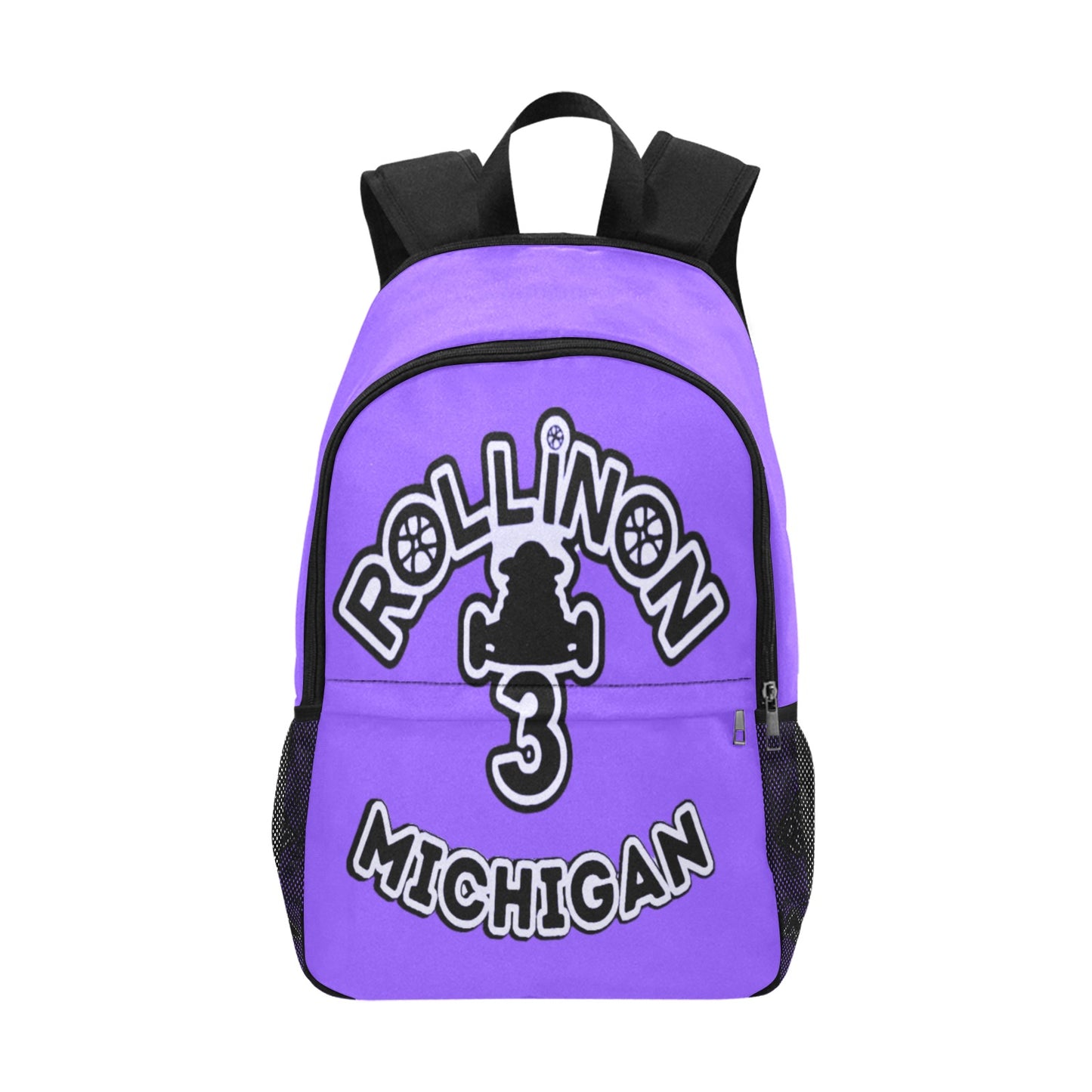 RollinOn 3 Michigan Fabric Backpack –Purple