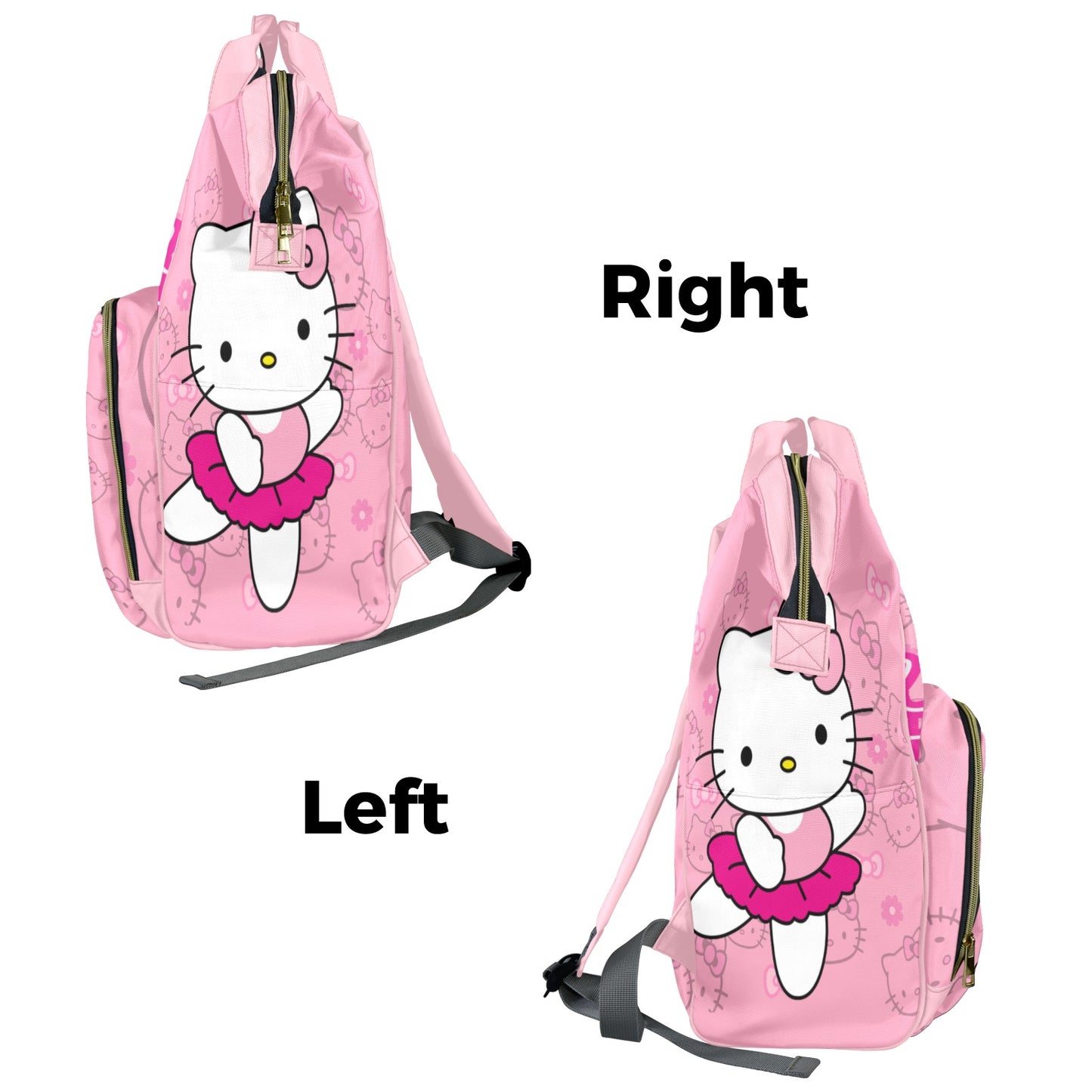 Hello Kitty Multi-Function Diaper Bag Backpack