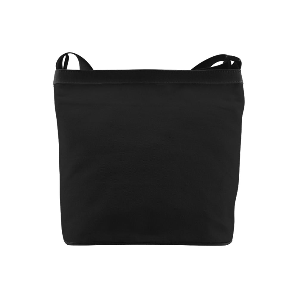 Afro Pop Crossbody Bag Featuring Peace Sign