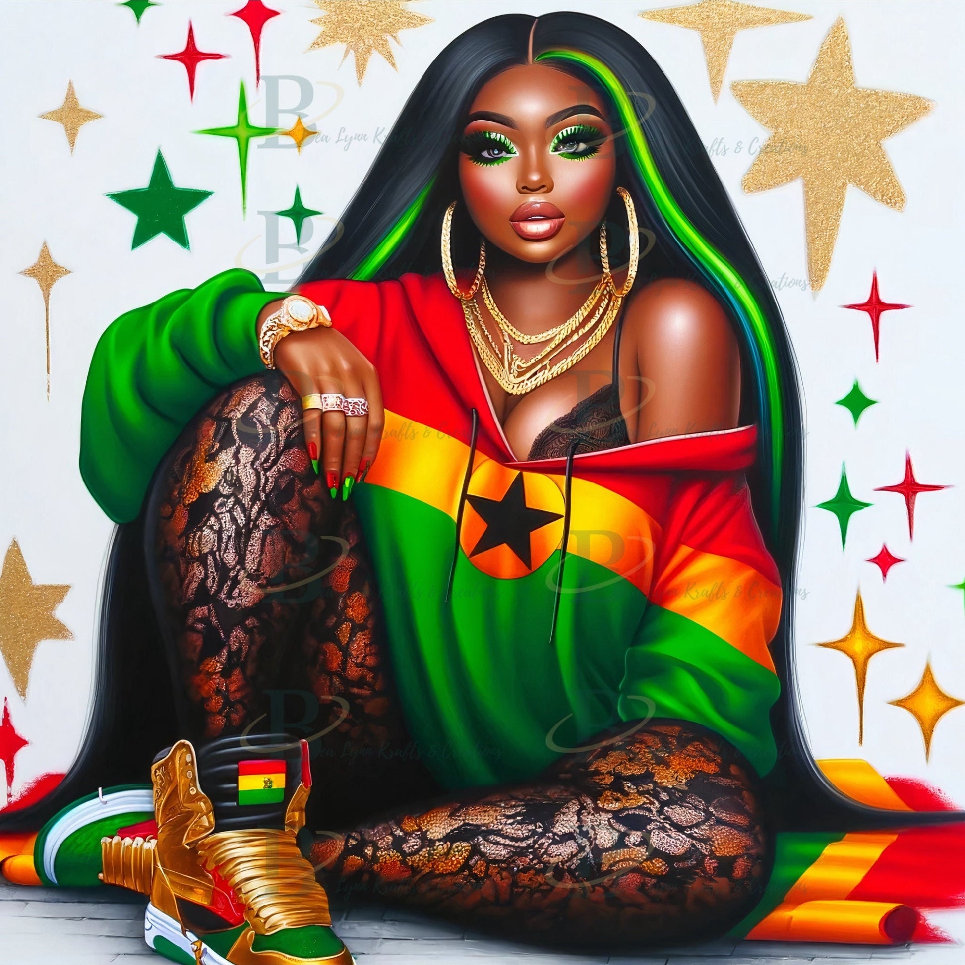 Juneteenth Png, African American Woman Png, Black Women, Black Queen Png, Black Heritage Png, Sublimation Designs, Transparent Image