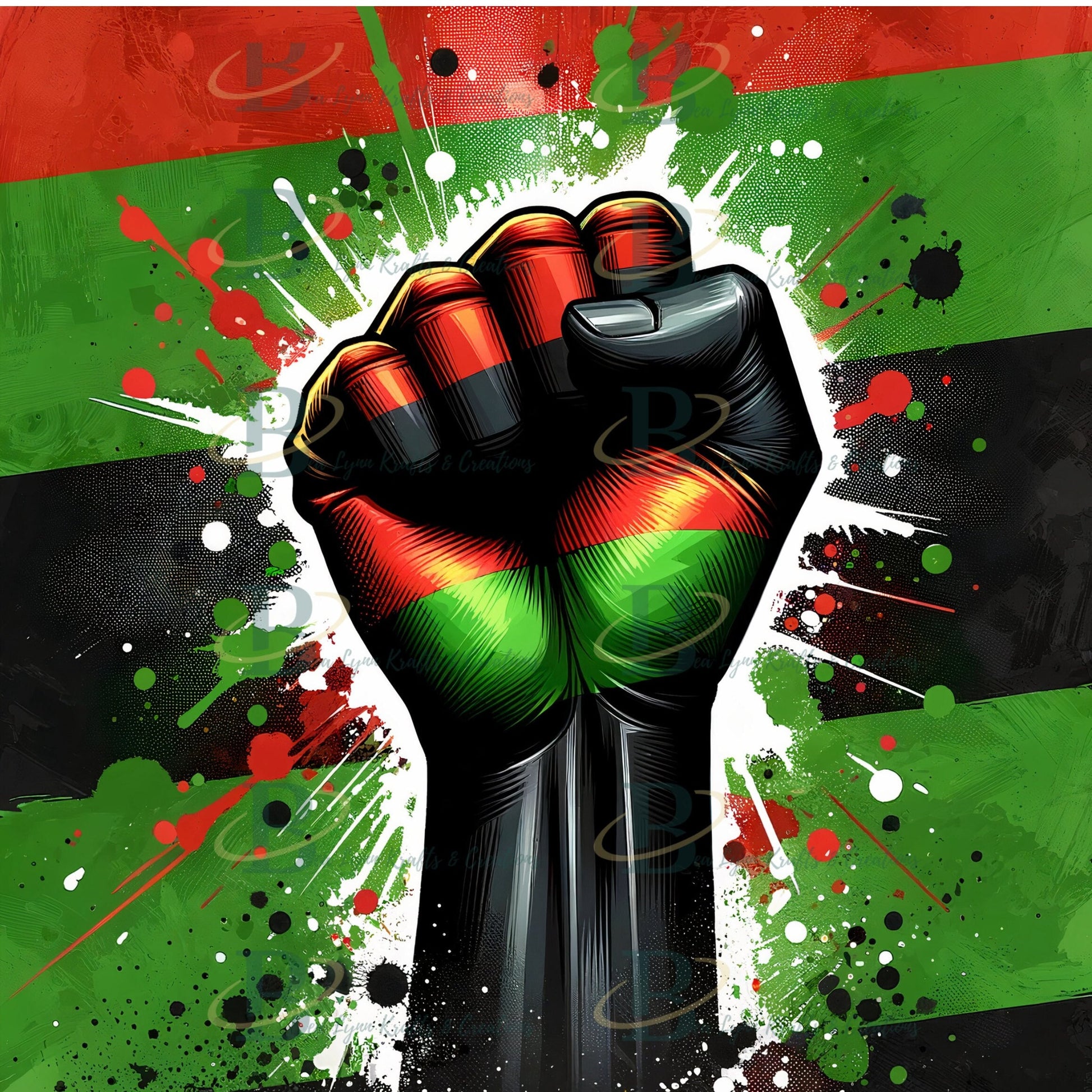 5 High-Resolution Transparent Juneteenth Digital Images | Celebratory African American Art | Juneteenth Freedom Day | Instant Download