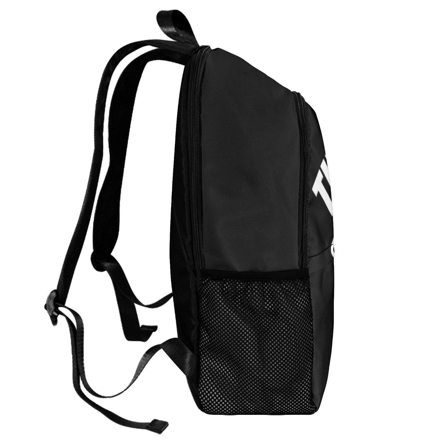The World Famous Rollin’ on 3 Houston Backpack – In Black & White Boldness