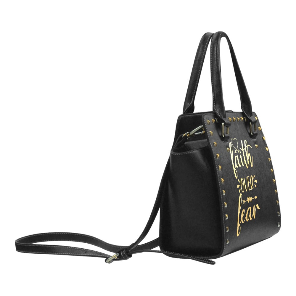 Faith Over Fear Shoulder Handbag