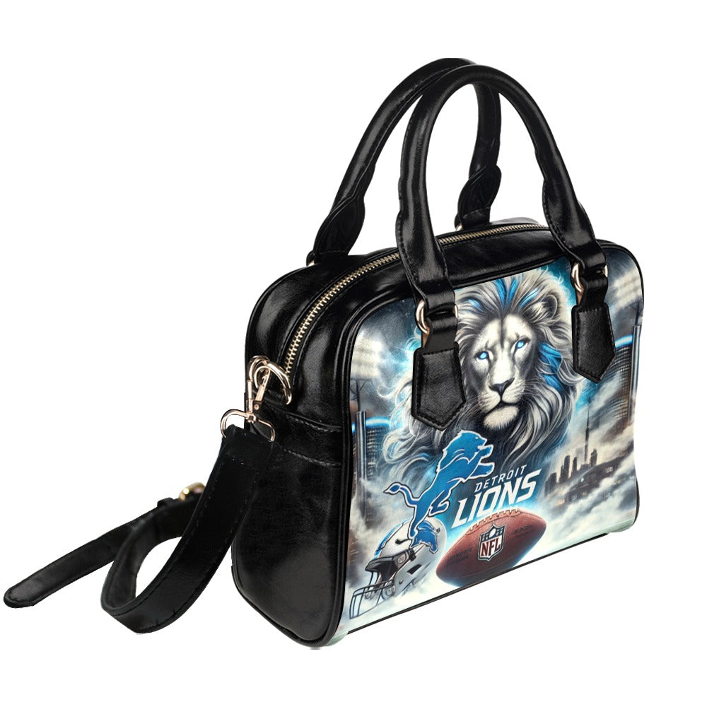 Detroit Lions Blue-Eyed Lion Power Handbag