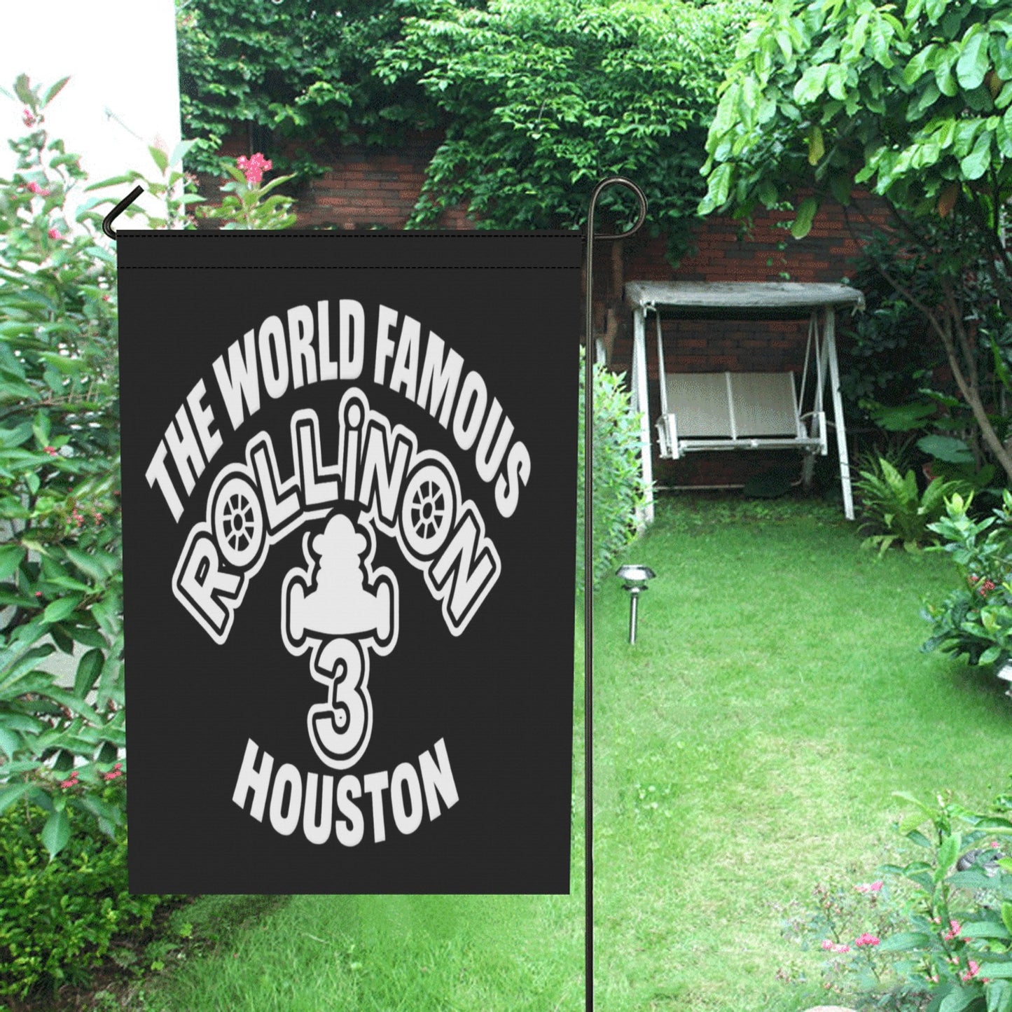 Rollin’ on 3 Houston Garden Flag – Let 'Em Know Who Runs the Yard 🚩