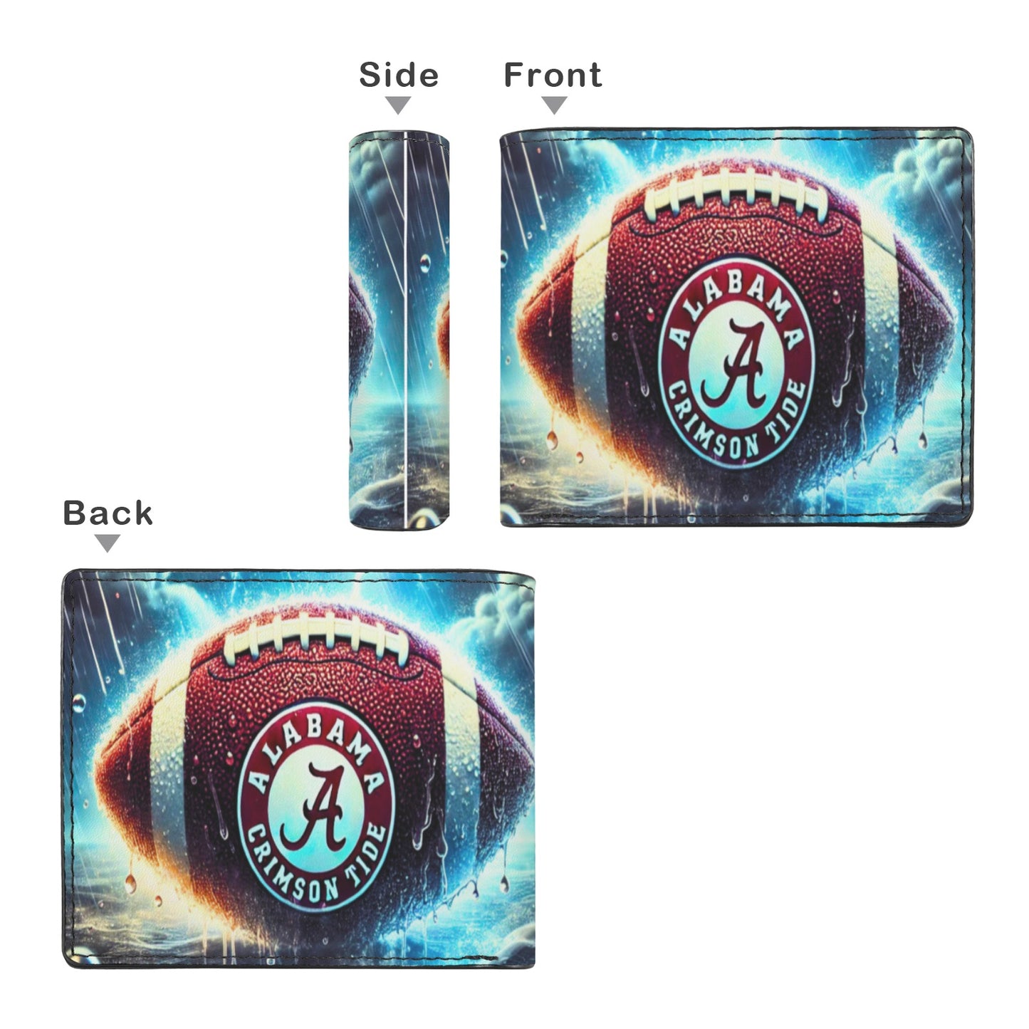 Alabama Crimson Tide Men’s Custom Wallet – Roll With the Tide!