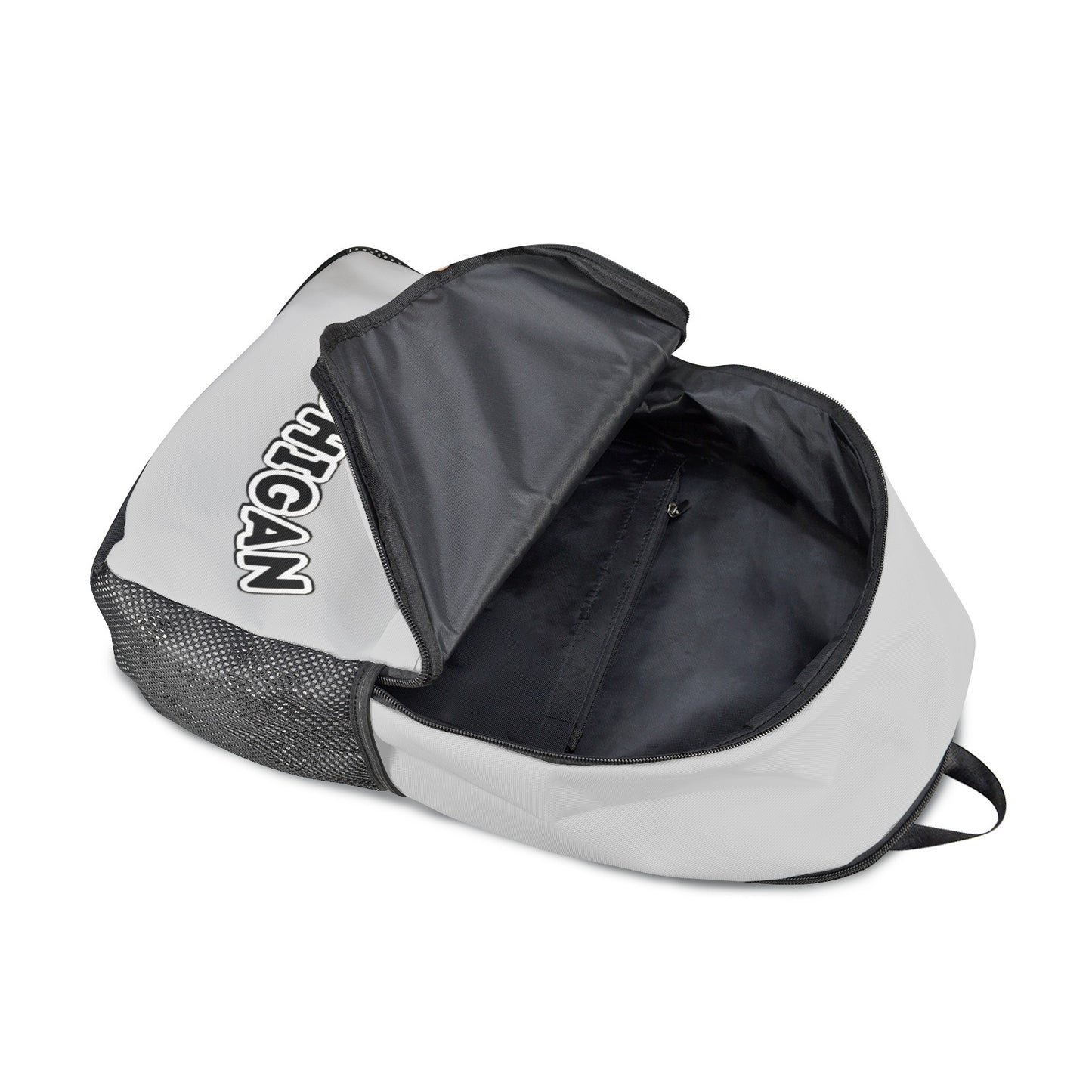 Rollin On 3 Michigan Backpack – Silver Steel Edition