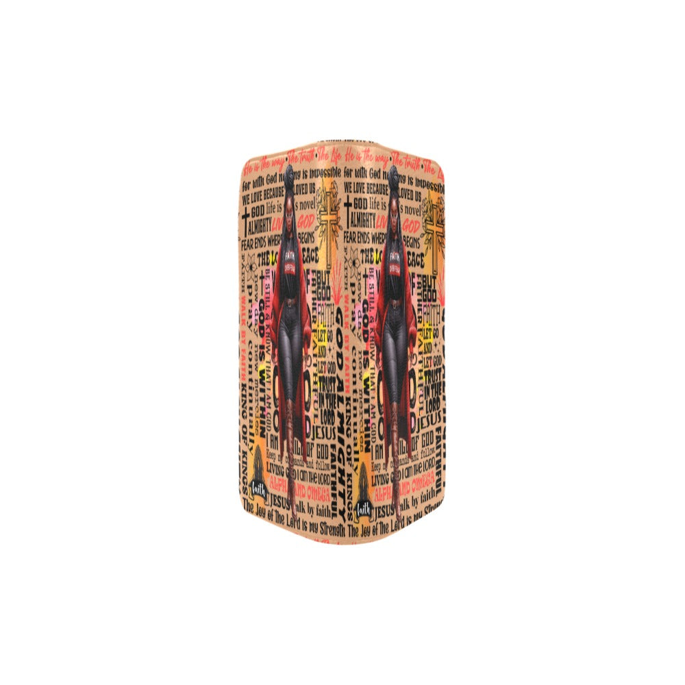 Faith Over Fear Women’s Clutch Purse – Inspirational Christian Wallet (Matches All 4 City Bags)