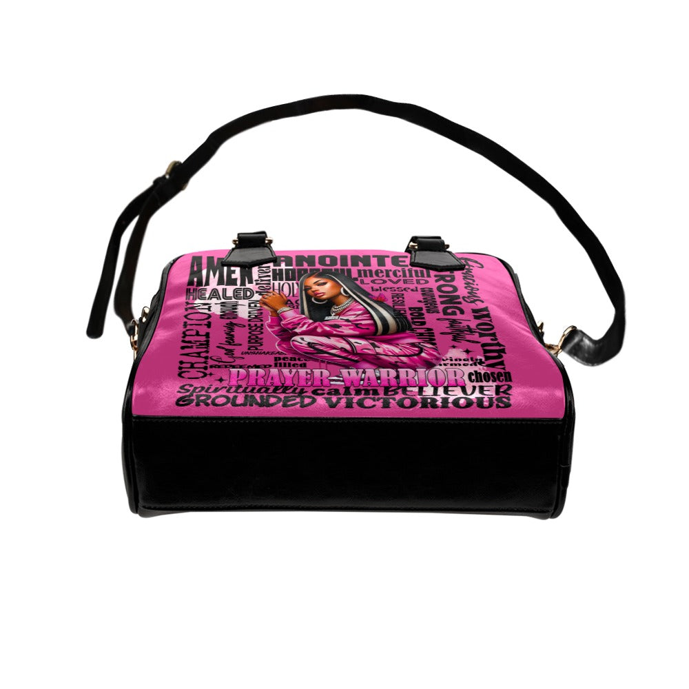 African American Women’s Prayer Warrior Faith Bag –  in Pink or Brown