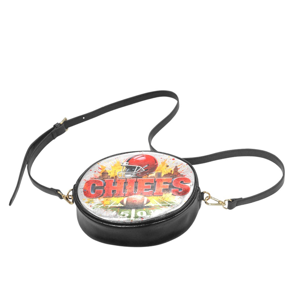 Chiefs 5-0 Victory Round Crossbody Bag