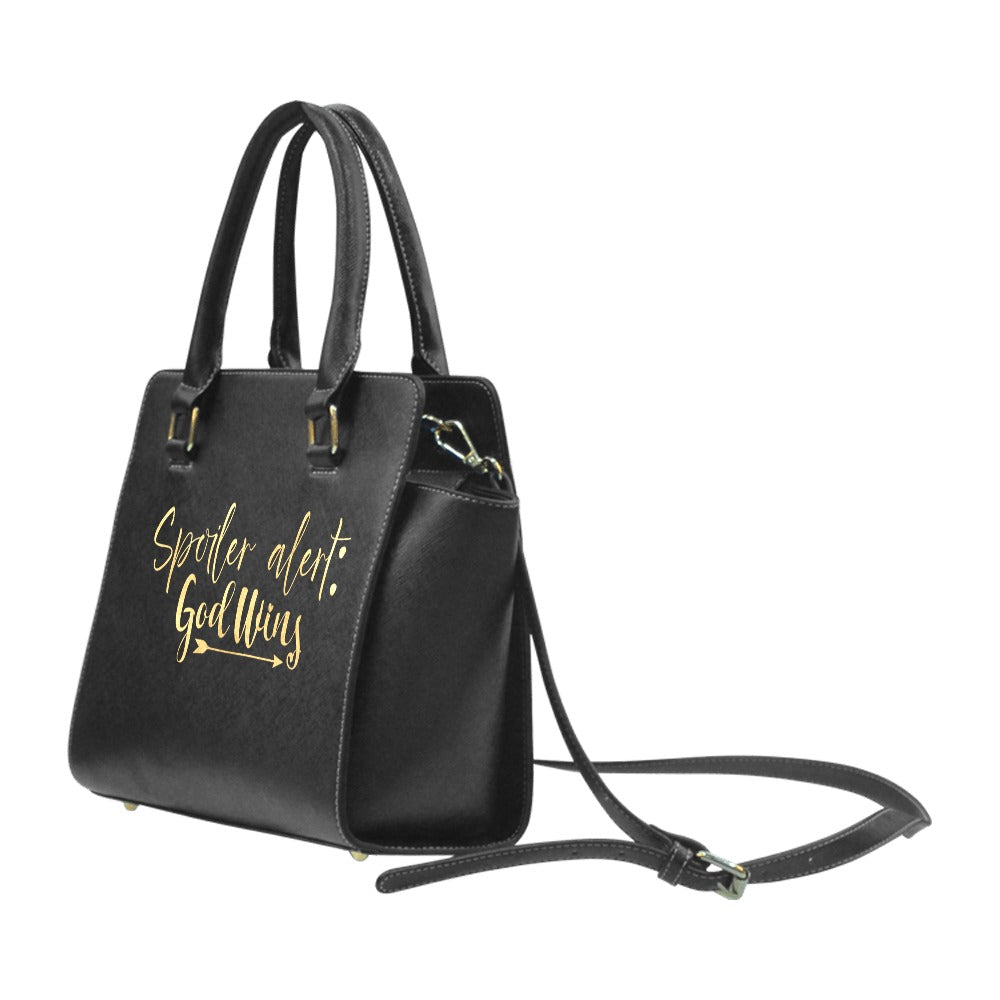 “Spoiler Alert: God Wins” Christian Handbag