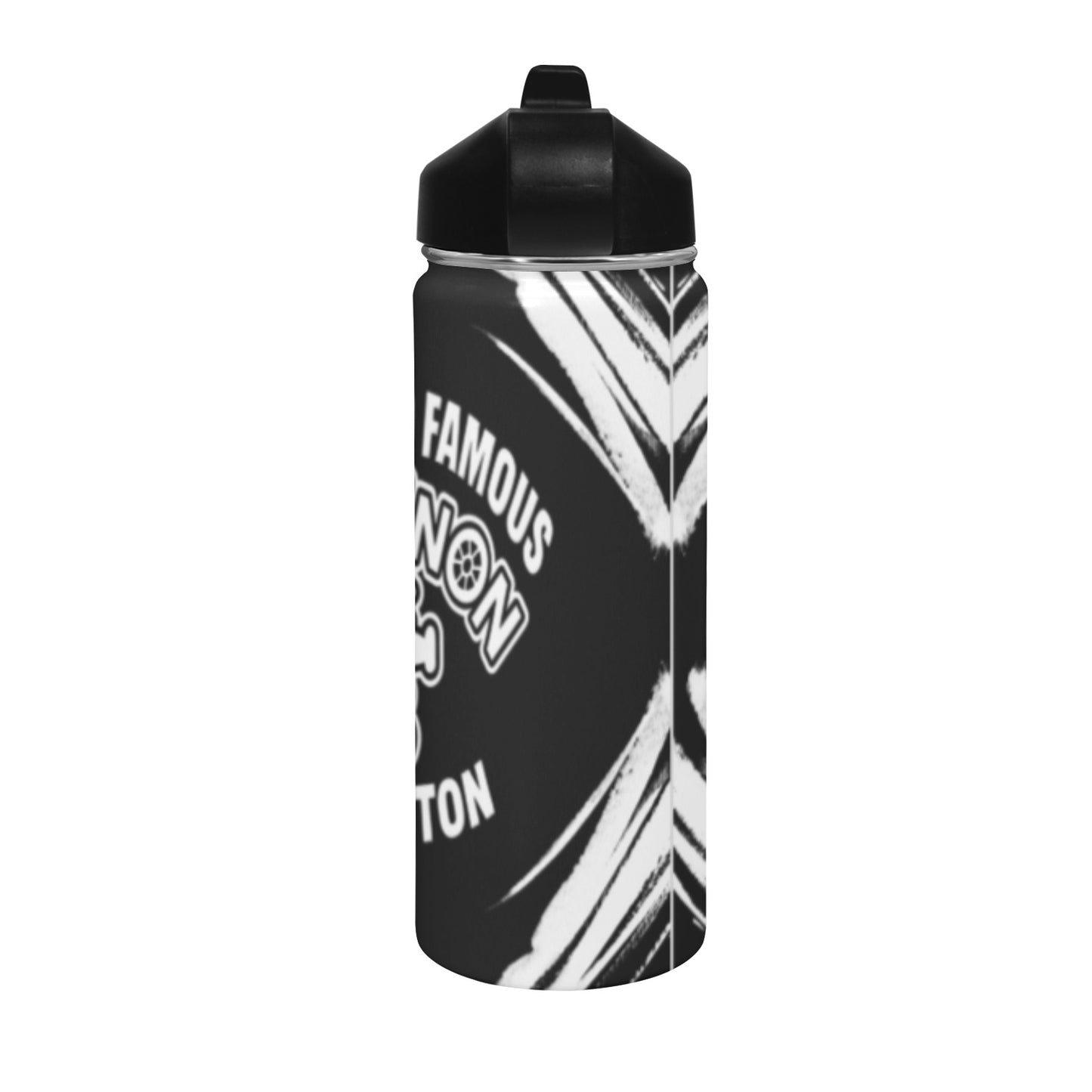 Rollin On 3 Houston Chapter - Zebra Insulated Water Bottle (18 oz)