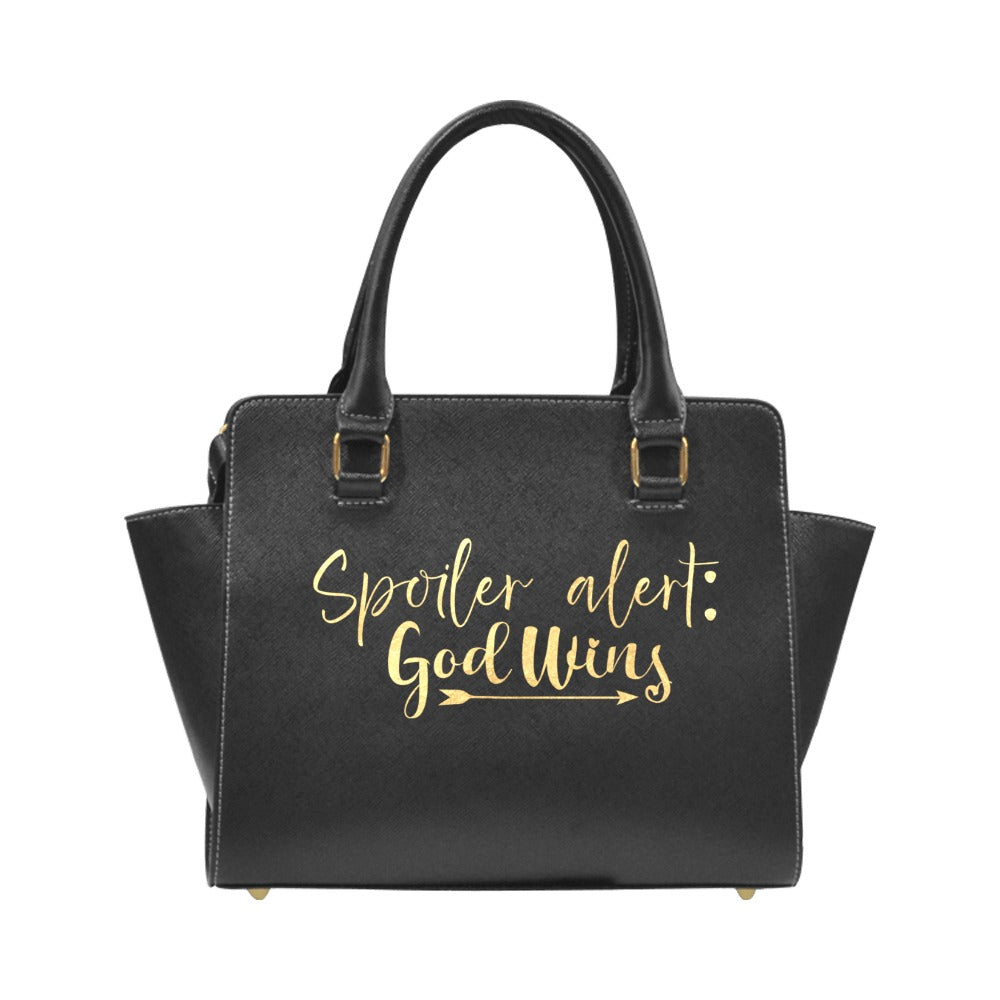 “Spoiler Alert: God Wins” Christian Handbag