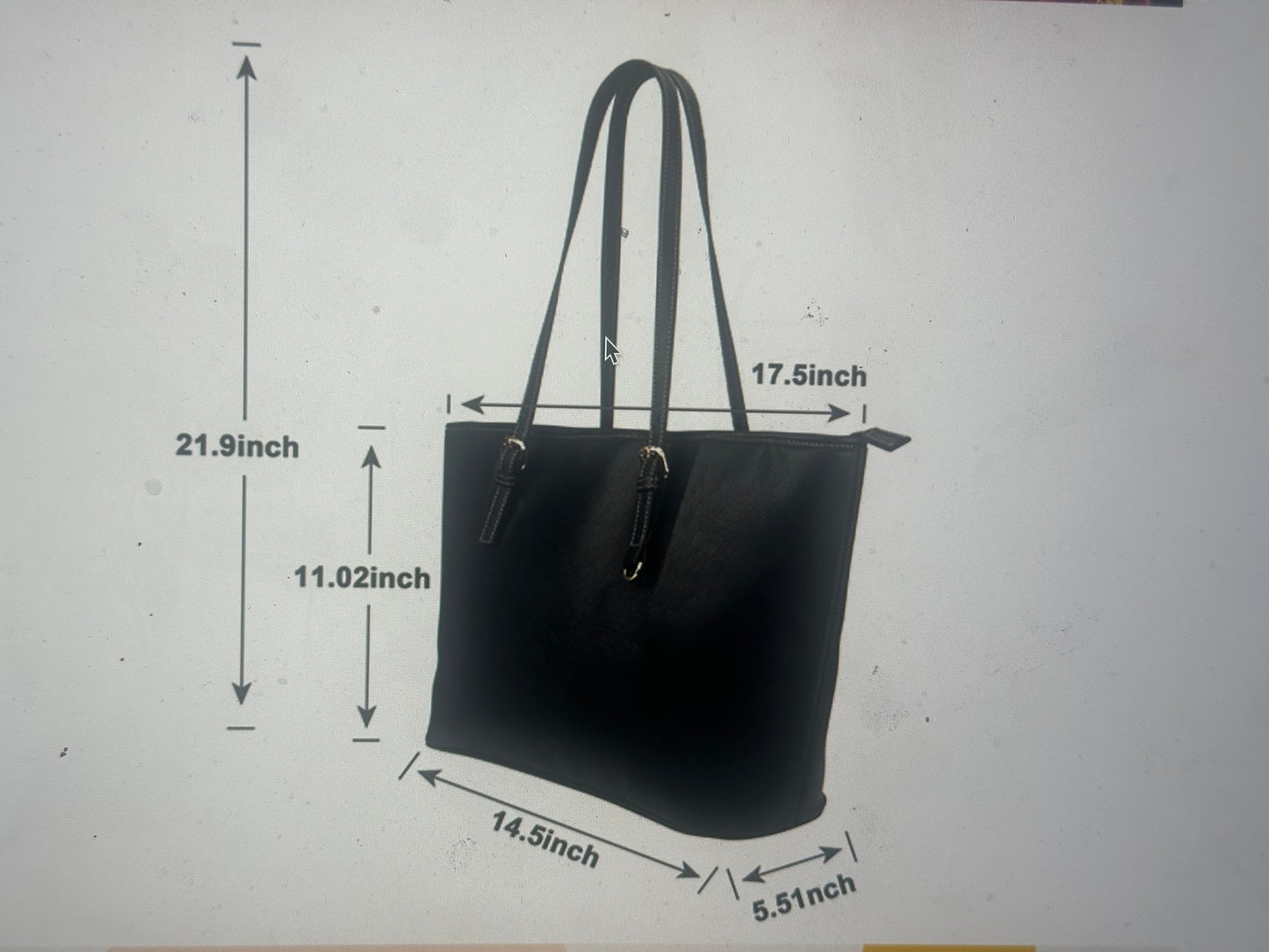 Custom Photo Leather Family Tote