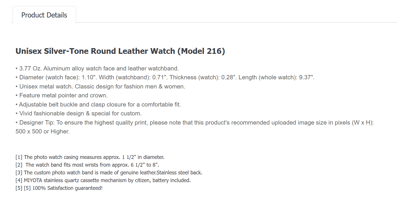 Unisex Silver-Tone Leather Watch Featuring Fierce Lion Football Design