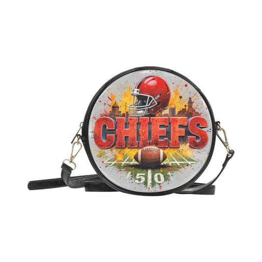 Chiefs 5-0 Victory Round Crossbody Bag