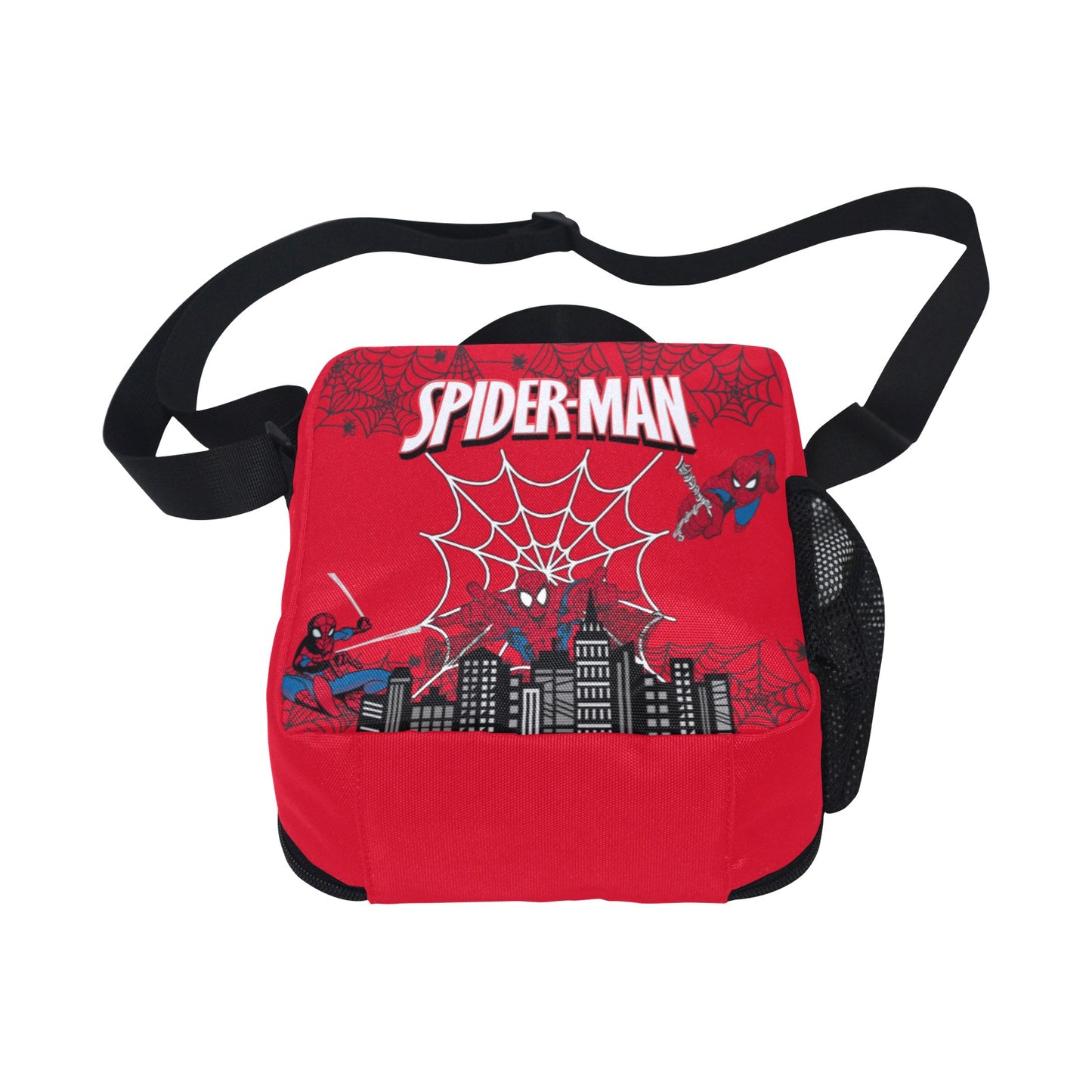 Web-Slinging Spider-Man Crossbody Lunch Bag