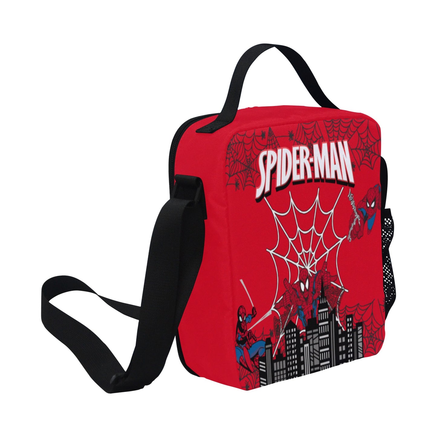 Web-Slinging Spider-Man Crossbody Lunch Bag